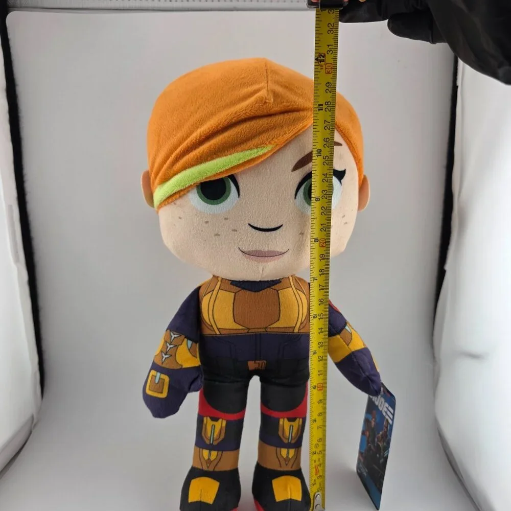 2022 Hasbro GI Joe Kids Multicolor Scarlett Stuffed Plush Animator Doll Toy‎ NWT